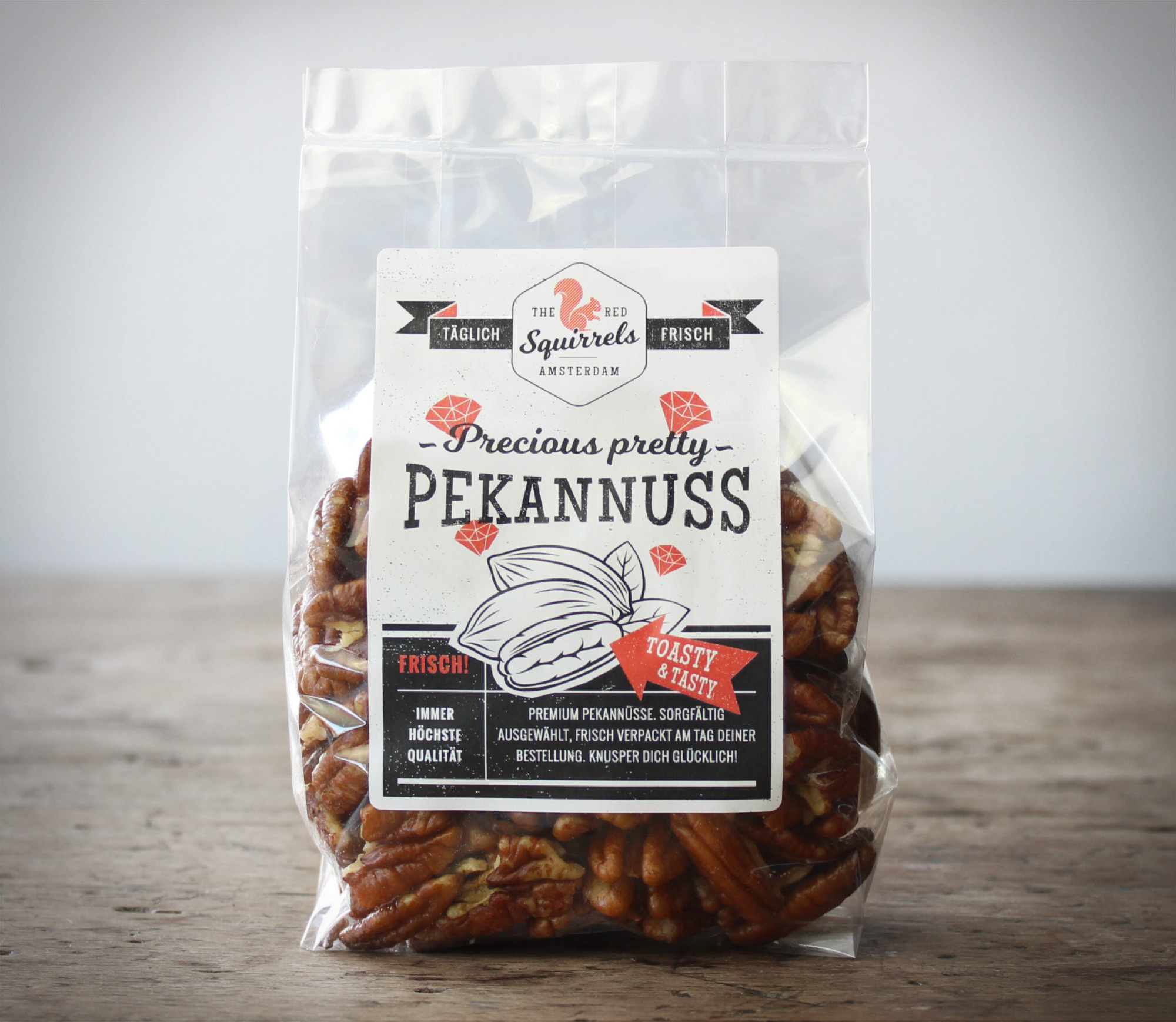 PRECIOUS PECANNOOT Gebrand, gezouten 250 g