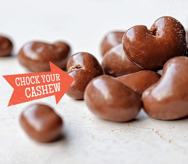 Chocolade cashewnoten
